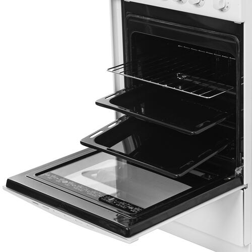 Купить Электрическая плита De Luxe 5004.10Э (кр) белый  1185567. Характеристики, отзывы и цены в Донецке