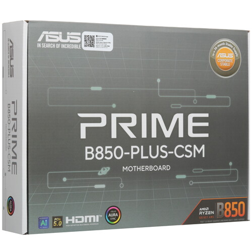 Купить Материнская плата ASUS PRIME B850-PLUS-CSM  5625217. Характеристики, отзывы и цены в Донецке
