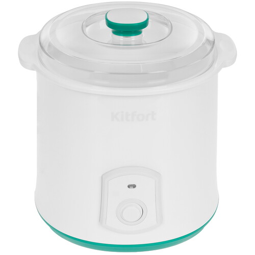 Купить Йогуртница Kitfort КТ-6404 белый  9275027. Характеристики, отзывы и цены в Донецке