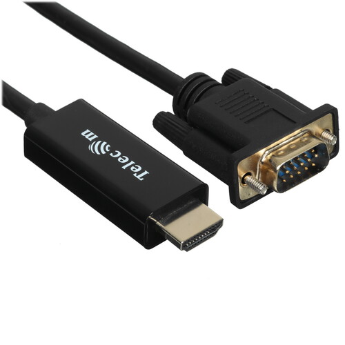 Купить Кабель однонаправленный Telecom HDMI - VGA, 1.8 м  5471626. Характеристики, отзывы и цены в Донецке