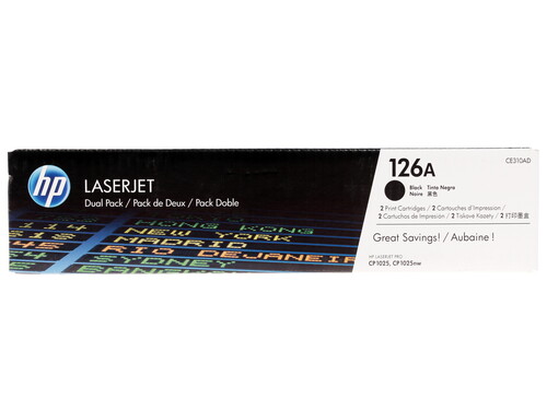 Купить Картридж лазерный HP 126A (CE310AD) черный, с чипом  0186848. Характеристики, отзывы и цены в Донецке