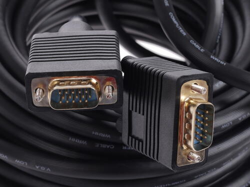 Купить Кабель  DEXP VGA - VGA, 20 м  1090678. Характеристики, отзывы и цены в Донецке