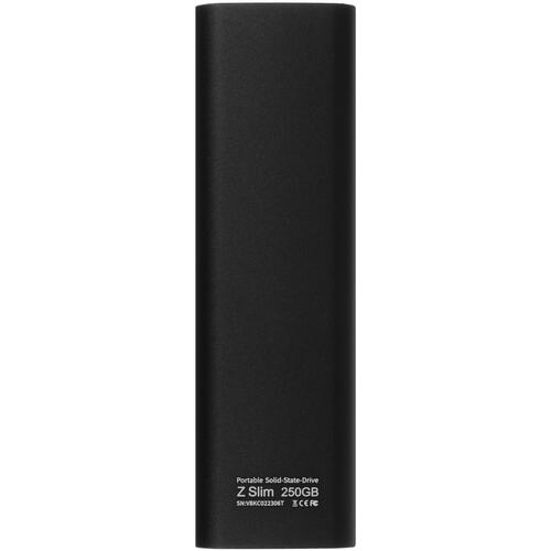 Купить 250 ГБ Внешний SSD Netac Z SLIM [NT01ZSLIM-250G-32BK]  9904057. Характеристики, отзывы и цены в Донецке