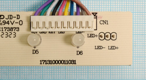 Купить Плата (FK + LED-ind) для холодильника DEXP B4-27AMA  9116784. Характеристики, отзывы и цены в Донецке