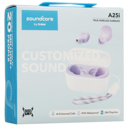 Купить Наушники TWS Anker Soundcore A25i сиреневый  5430748. Характеристики, отзывы и цены в Донецке