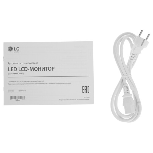 Купить 39.7" Монитор LG UltraWide 40WP95C-W белый  5606451. Характеристики, отзывы и цены в Донецке