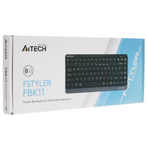 Купить Клавиатура  беспроводная A4Tech Fstyler FBK11  4888893. Характеристики, отзывы и цены в Донецке
