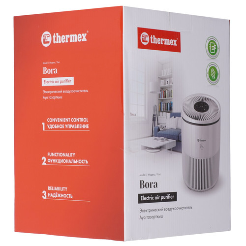 Купить Очиститель воздуха Thermex Bora белый  9280298. Характеристики, отзывы и цены в Донецке