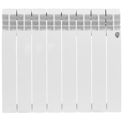 Купить Радиатор биметаллический Royal Thermo BiLiner BM 500/W/08 8 шт-секционный белый  4789587. Характеристики, отзывы и цены в Донецке