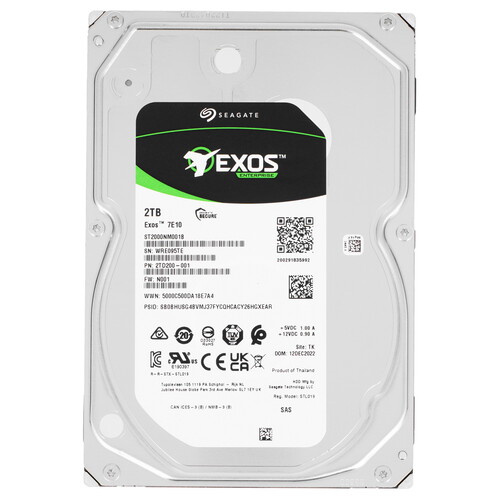 Купить LFF (3.5") Серверный HDD Seagate Exos 7E10  5092268. Характеристики, отзывы и цены в Донецке
