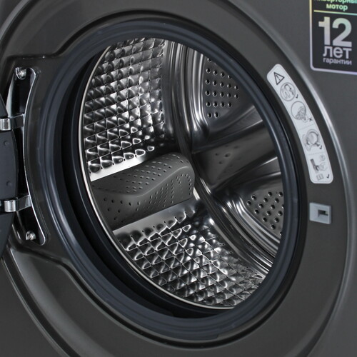 Купить Стиральная машина Haier HW105-BP14406S серебристый  9267341. Характеристики, отзывы и цены в Донецке