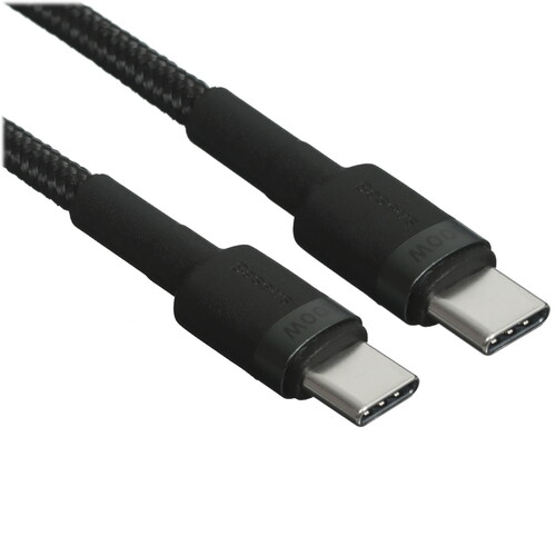 Купить Кабель круглый Baseus USB Type-C - USB Type-C черный 2 м  5482550. Характеристики, отзывы и цены в Донецке