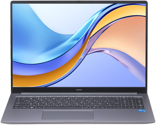Купить 16" Ноутбук HONOR MagicBook X 16 2024 Born-F5851C серый  5442758. Характеристики, отзывы и цены в Донецке