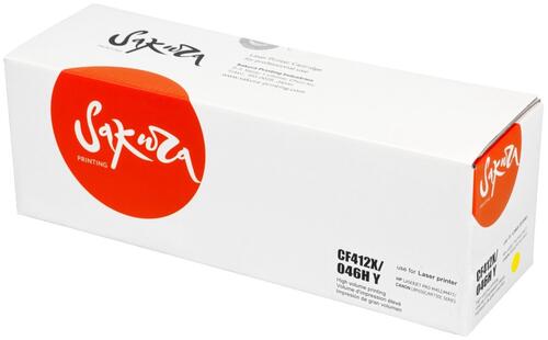 Купить Картридж лазерный SAKURA CF412X/046HY желтый, с чипом  5363705. Характеристики, отзывы и цены в Донецке