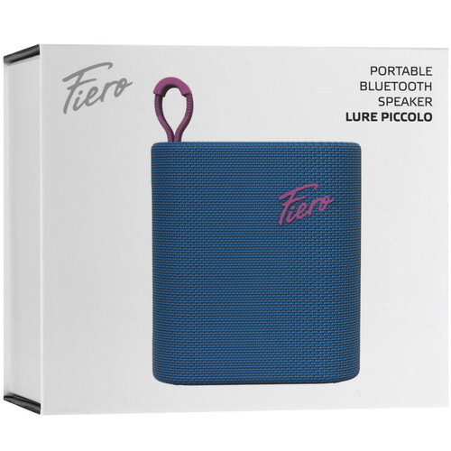 Купить Портативная колонка Fiero Lure Piccolo FRPS-510, синий  9153810. Характеристики, отзывы и цены в Донецке