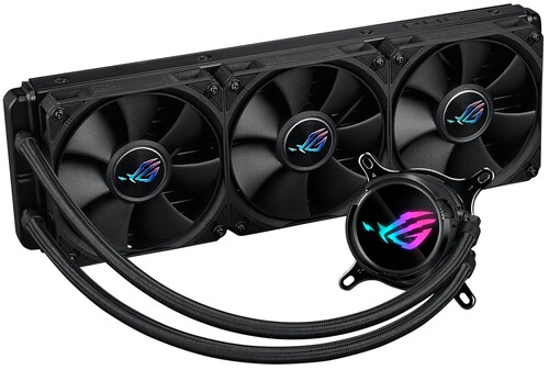 Купить Система охлаждения ASUS ROG Strix LC III 360 черная  5615983. Характеристики, отзывы и цены в Донецке