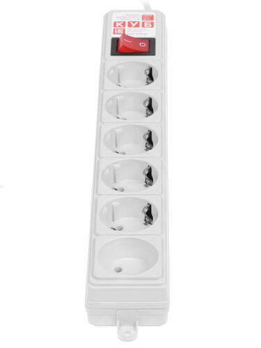 Купить Сетевой фильтр Power Cube SPG(5+1)-B-6 серый  1274264. Характеристики, отзывы и цены в Донецке
