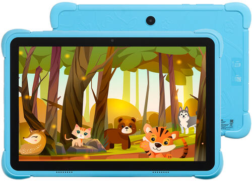 Купить 10.1" Планшет KENSHI Kids E17 LTE 64 ГБ голубой  5404446. Характеристики, отзывы и цены в Донецке