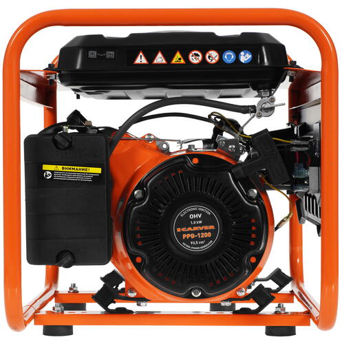 Купить Электрогенератор   бензиновый Carver PPG-1200  1081873. Характеристики, отзывы и цены в Донецке