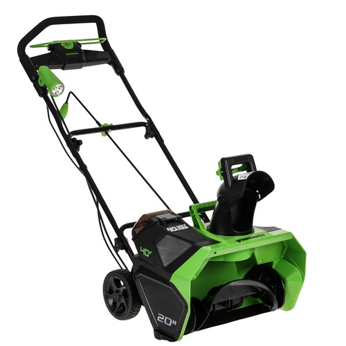 Купить Снегоуборщик аккумуляторный GreenWorks GD40SB 40V  5475418. Характеристики, отзывы и цены в Донецке