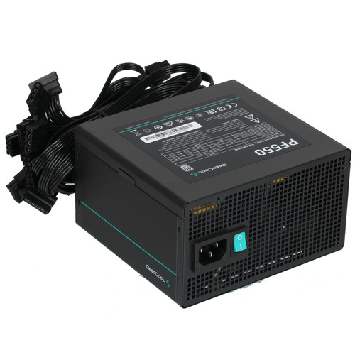 Купить Блок питания DEEPCOOL PF550 [R-PF550D-HA0B-EU] черный  4853757. Характеристики, отзывы и цены в Донецке