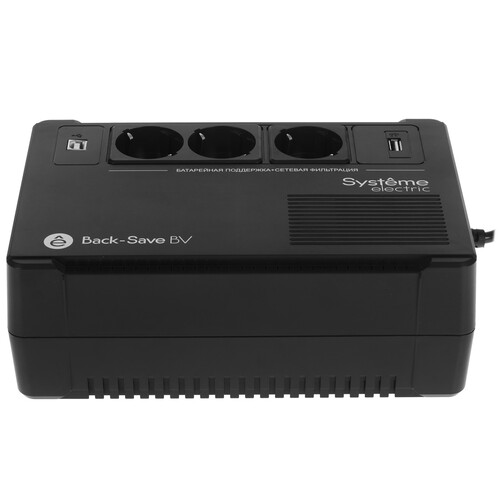 Купить ИБП Systeme electric Back – Save BVSE400RS  9111577. Характеристики, отзывы и цены в Донецке