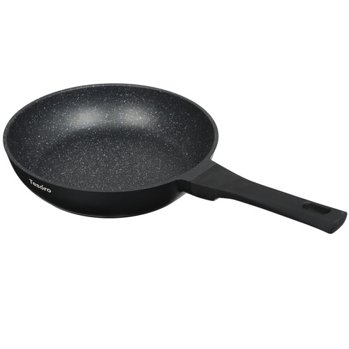 Купить Сковорода Tesoro Florence Induction TF1124i, 24 см черный  5462663. Характеристики, отзывы и цены в Донецке