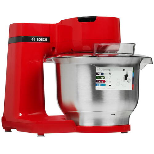 Купить Кухонная машина Bosch Serie 2 MUMS2ER01 красный  5075343. Характеристики, отзывы и цены в Донецке