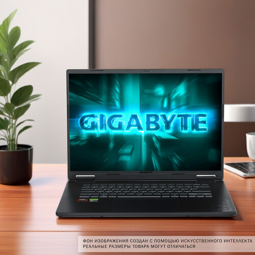 Купить 16" Ноутбук GIGABYTE GAMING A16 черный  5638076. Характеристики, отзывы и цены в Донецке