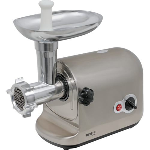 Купить Мясорубка электрическая HIBERG MG 400 X серый  9021373. Характеристики, отзывы и цены в Донецке