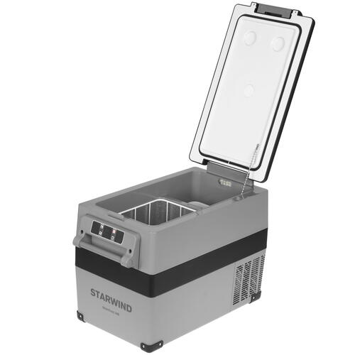 Купить Холодильник автомобильный Starwind Mainfrost M8 серый  9990280. Характеристики, отзывы и цены в Донецке