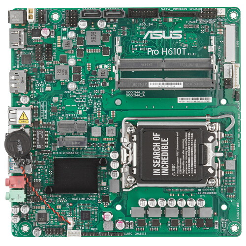 Купить Материнская плата ASUS Pro H610T-CSM  9041557. Характеристики, отзывы и цены в Донецке