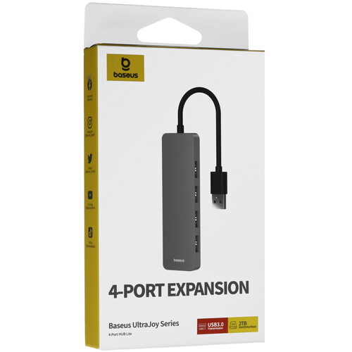 Купить USB-разветвитель Baseus UltraJoy Series HUB  5488065. Характеристики, отзывы и цены в Донецке