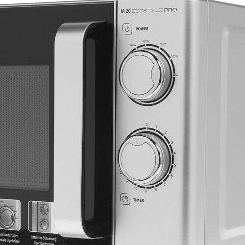 Купить Микроволновая печь CASO M 20 Ecostyle Pro серебристый  8195360. Характеристики, отзывы и цены в Донецке