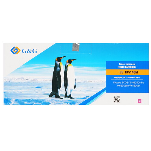 Купить Картридж лазерный G&G GG-TK5140M пурпурный  9065559. Характеристики, отзывы и цены в Донецке