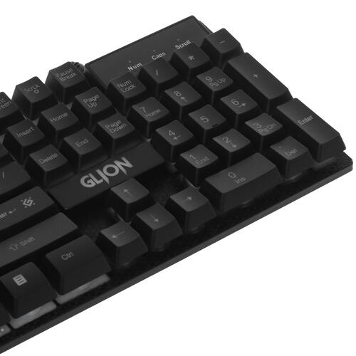 Купить Клавиатура+мышь  проводная  Defender Glion C-123 черный  4866642. Характеристики, отзывы и цены в Донецке