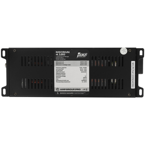 Купить Усилитель AMP MICRON 4.120  9248139. Характеристики, отзывы и цены в Донецке