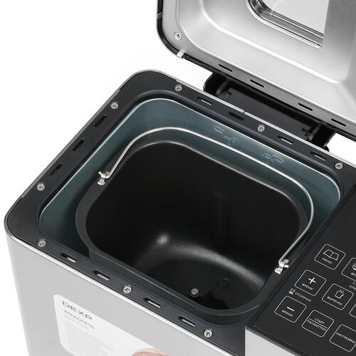 Купить Хлебопечь DEXP BRM-M618 серебристый  5099426. Характеристики, отзывы и цены в Донецке