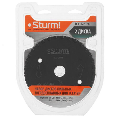 Купить Диск пильный Sturm! TC1312P-999  8103336. Характеристики, отзывы и цены в Донецке