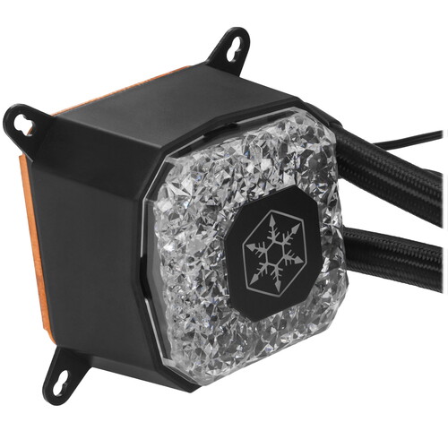 Купить Система охлаждения SilverStone SST-IG240P-ARGB черная  5615534. Характеристики, отзывы и цены в Донецке