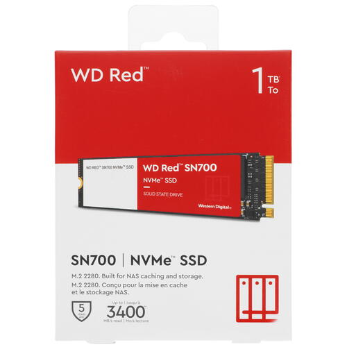 Купить 1000 ГБ M.2 NVMe накопитель WD Red SN700  5097479. Характеристики, отзывы и цены в Донецке