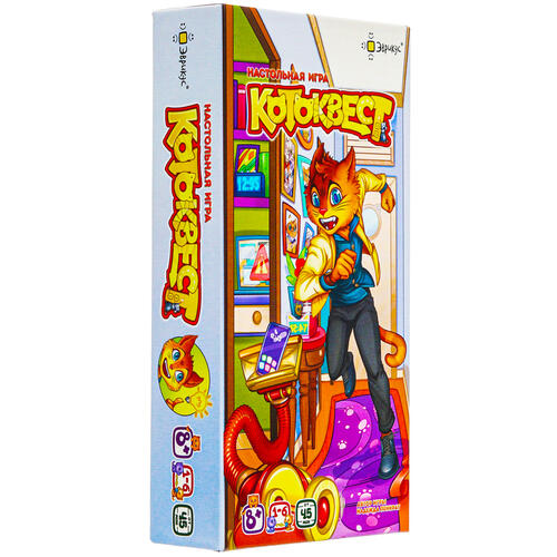 Купить Игра настольная "Котоквест"  4730666. Характеристики, отзывы и цены в Донецке