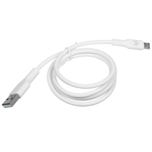 Купить Кабель круглый Rocket micro USB - USB 2.0 Type-A белый 1 м  5466181. Характеристики, отзывы и цены в Донецке