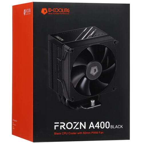 Купить Кулер для процессора ID-COOLING FROZN A400 BLACK  черный  5443452. Характеристики, отзывы и цены в Донецке