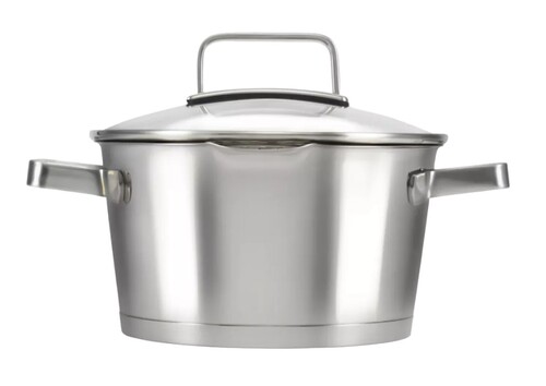 Купить Кастрюля Polaris Loretto-24С 5.3 л 24 см серебристый  9139974. Характеристики, отзывы и цены в Донецке