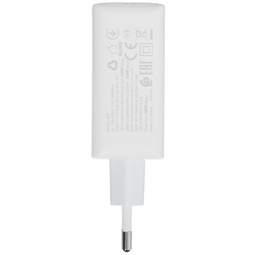 Купить Сетевое зарядное устройство ACEFAST A29 PD50W белый  9096503. Характеристики, отзывы и цены в Донецке