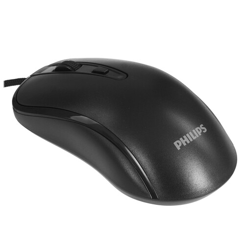Купить Мышь проводная Philips SPK7214  черный  9251642. Характеристики, отзывы и цены в Донецке