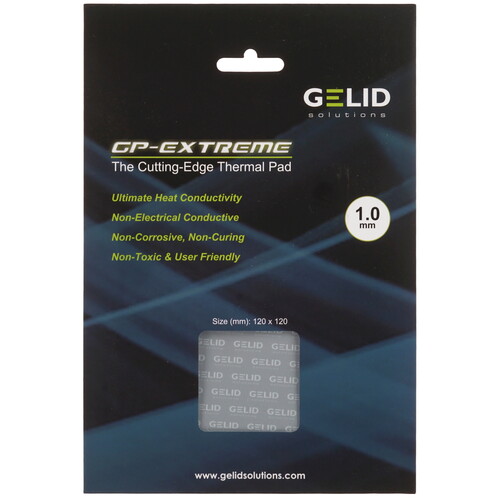 Купить Термопрокладка Gelid GP-Extreme [TP-GP01-S-B]  5615448. Характеристики, отзывы и цены в Донецке