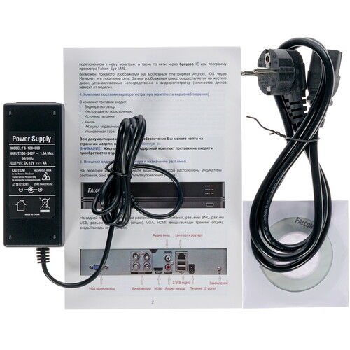 Купить Регистратор для видеонаблюдения Falcon Eye FE-MHD2216  8154838. Характеристики, отзывы и цены в Донецке