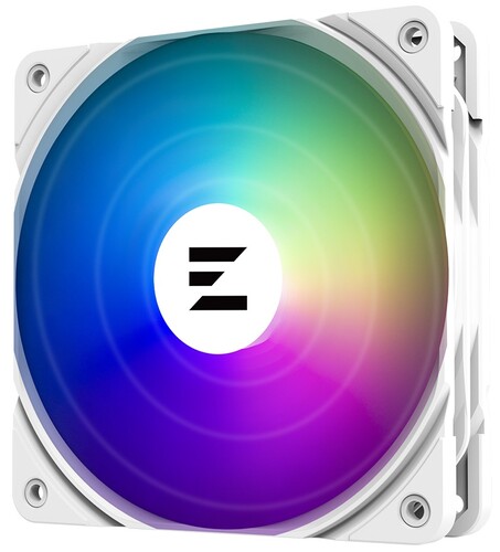 Купить Вентилятор ZALMAN ZM-AF120 ARGB  белый  5624915. Характеристики, отзывы и цены в Донецке